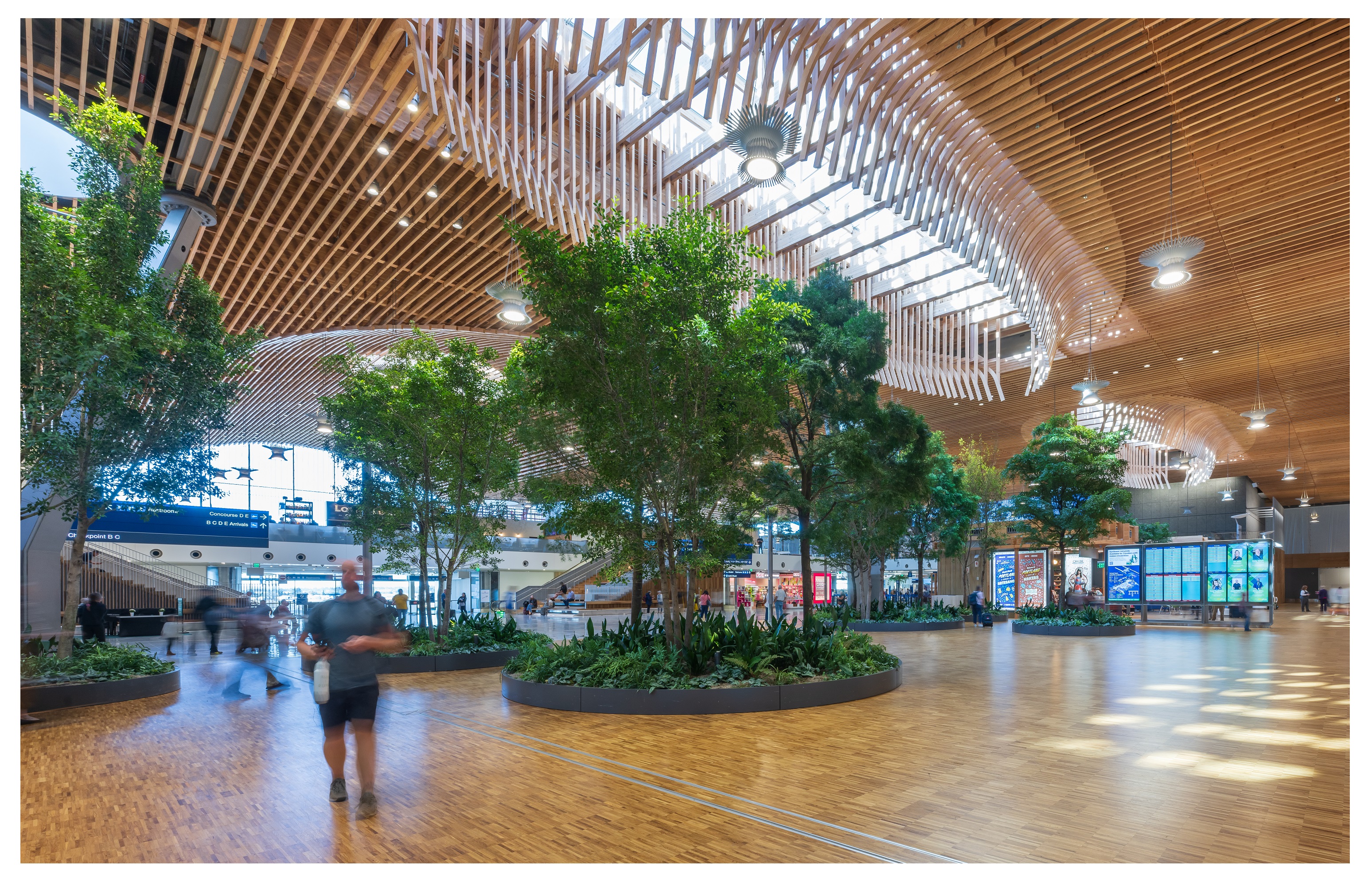 DeaMor Skylights at PDX Airport, Portland, Oregon