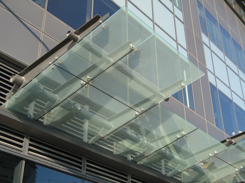 Point Support Glass Systems Point-Supported Canopy Systems | DeaMor
