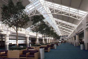 Portland Oregon International Airport Concourse